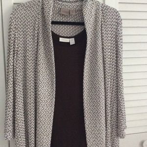 Easywear by Chico's wrap with matching tank top